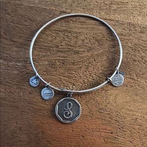 Alex and Ani Silver Adjustable Charm Bracelet